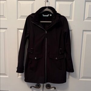 Free Country Women's Black Fleece Lined Utility Jacket